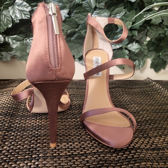 Sandals Tacón Stecy Pink gold. size  7M - Picture 5 of 5